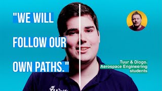 TU Delft - Being a student… Unlocking AE students – Tuur &amp; Diogo – 1/4