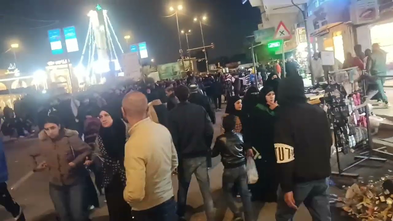 عودة الزائرين من مدينة الكاظمية المقدسة بعد الزيارة الرجبية بذكرى استشهاد الامام الكاظم ع 2026/1/15