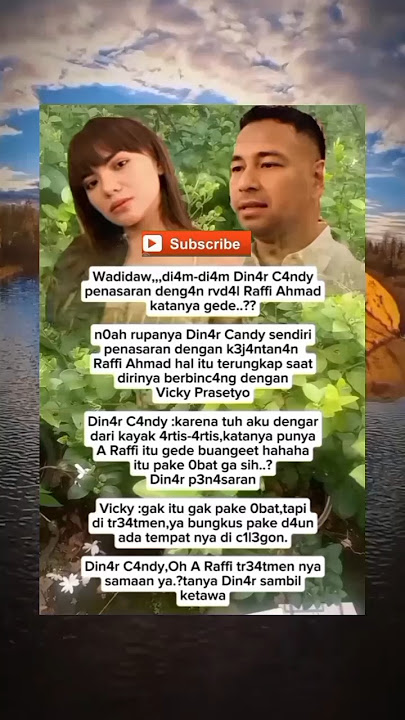 wadidaw.. dym2 dinar candy pnsaran dgn rudal raffi hamad ktya gede..!? #shots  #artis  #trending