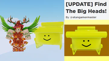 Tutorial: How To Get Sleigh Bighead in Find The Big Heads! by etangamermaster!