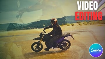 How To Make Double Exposure Videos In Canva | Canva Tutorial For Beginners | Video Editing In Canva