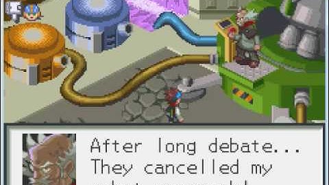 Megaman Battle Network Walkthrough Part 40.5 The Confrentation Before The Fight.