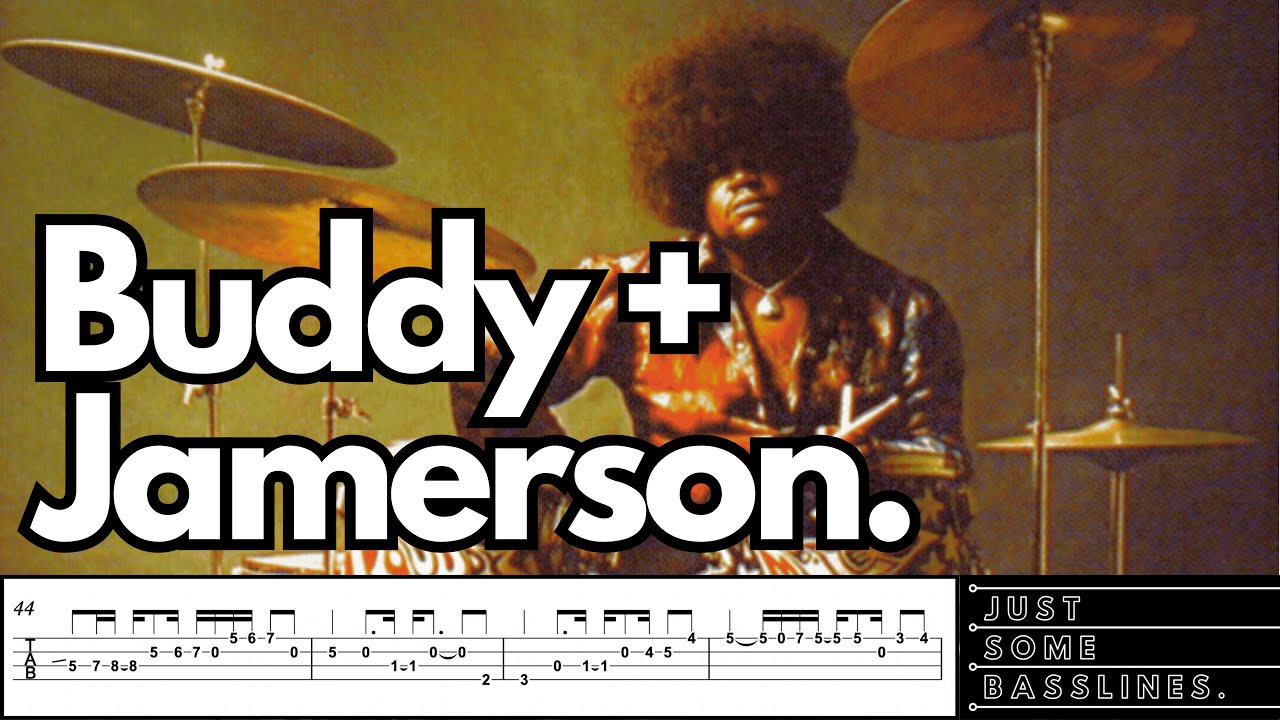 This UNKNOWN bassline is James Jamerson at his FUNKIEST (Buddy Miles - We Got Love COVER + TABS)