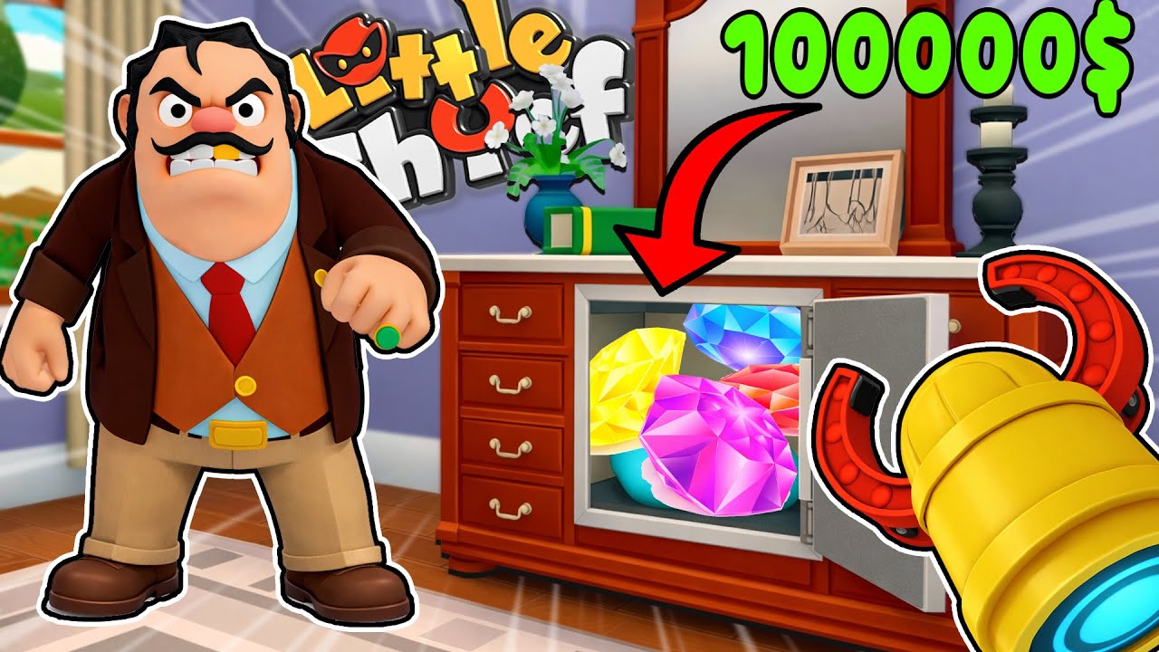 OTWORZYŁEM SEJF SĄSIADA! *Było ciężko* - Little Thief