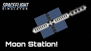 SpaceFlight Simulator Multiplayer | Building a Moon Station!