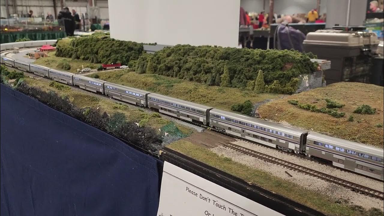 N Scale Amtrak Auto Train at Timonium Train Show YouTube