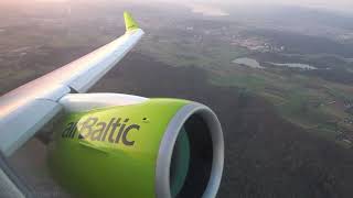 [FLIGHT TAKEOFF] airBaltic A220-300 - Amazing Swiss Views from Zurich to Mallorca by TheFejf Aviation 511 views 1 month ago 8 minutes, 33 seconds