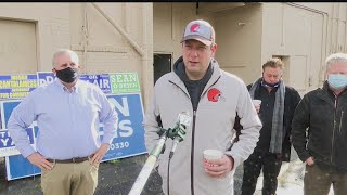Congressman Tim Ryan, Trumbull Co. officials go door-to-door to encourage voting