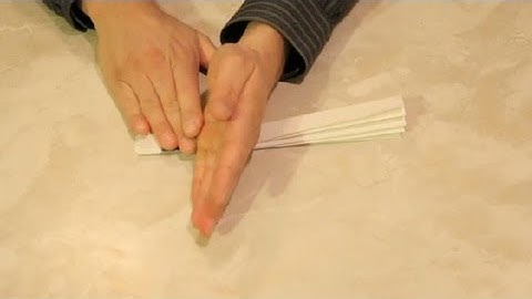 How to Make a Fancy Card Stock Hand Fan : Art Lessons