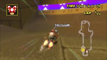 [MKW] Appearently Automatic-Spear can drift sharper than Mach Bike