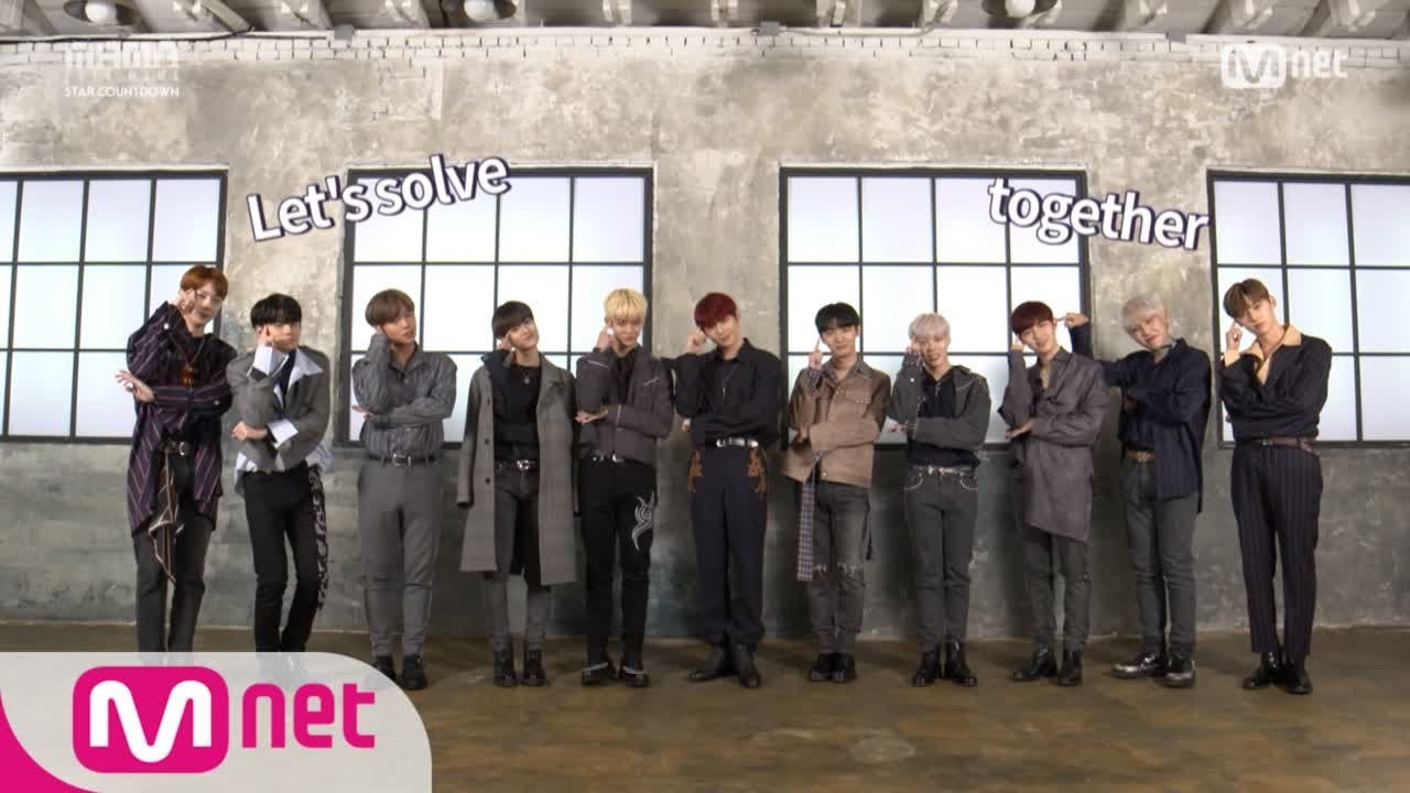 [2018 MAMA] Star Countdown D-15 by #WannaOne