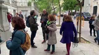 Directo: Manifestación del PSOE en apoyo a la nueva estrategia de Sánchez