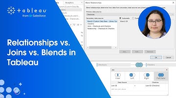 Relationships vs. Joins vs. Blends in Tableau