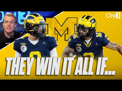 Michigan Wolverines BEAT Washington To Win National Championship IF...