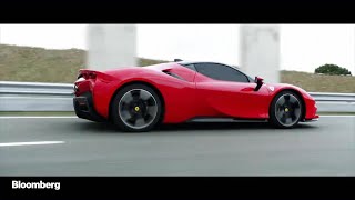 Jun.03 -- ferrari nv unveiled its first production-volume plug-in
hybrid, the 1,000-horsepower sf90 stradale. it's not lacking speed or
luxury.