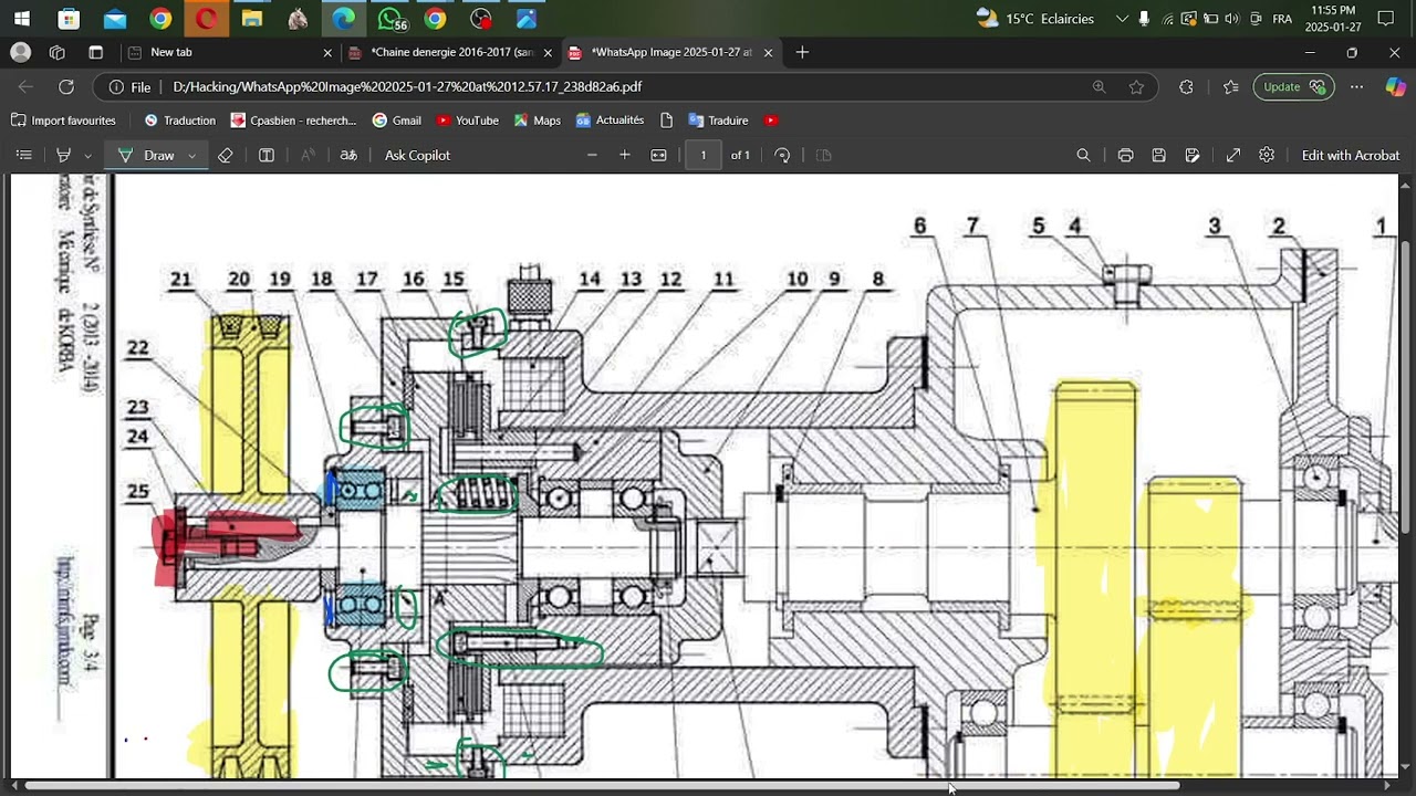 Comprendre le dessin d'ensemble | 2bac SMB