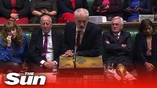 Jeremy Corbyn responds to MPs rejecting Boris Johnson's call for an early general election