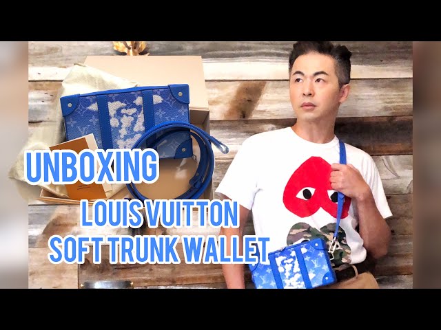 Unboxing #LouisVuitton Soft Trunk Wallet Monogram Eclipse