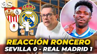 RONCERO, feliz con la VICTORIA en el SÁNCHEZ-PIZJUÁN | REACCIÓN RONCERO SEVILLA 0 - REAL MADRID 1