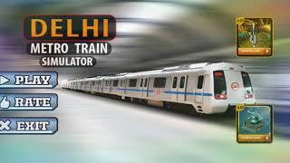 Dehli metro train simulator    2 level igames app 🎮👍 screenshot 2