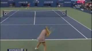 Caroline Wozniacki VS Kim Clijsters US Open final