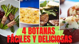 BOTANAS Deliciosas y Súper Fáciles | Botanas Navideñas DESLUMBRA a todos | En MENOS de 20 MINUTOS by Chef Oropeza 8,172 views 4 months ago 11 minutes, 23 seconds