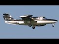 Rare and loud 1959 morane saulnier ms760 paris jet landing  departing at milan linate airport