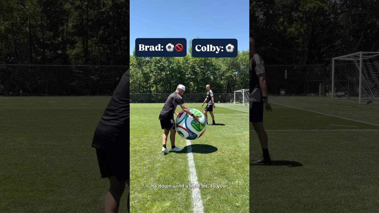 Crossbar Challenge with Giant World Cup ball!