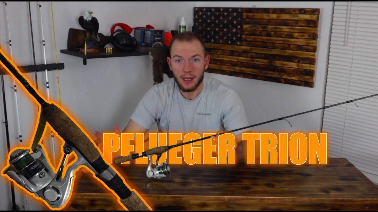 Pflueger Trion Rod&Reel Combo Review (YOU NEED THIS!?) 