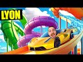 SCENDO LO SCIVOLO ACQUATICO GIGANTE DI BEAMNG!!