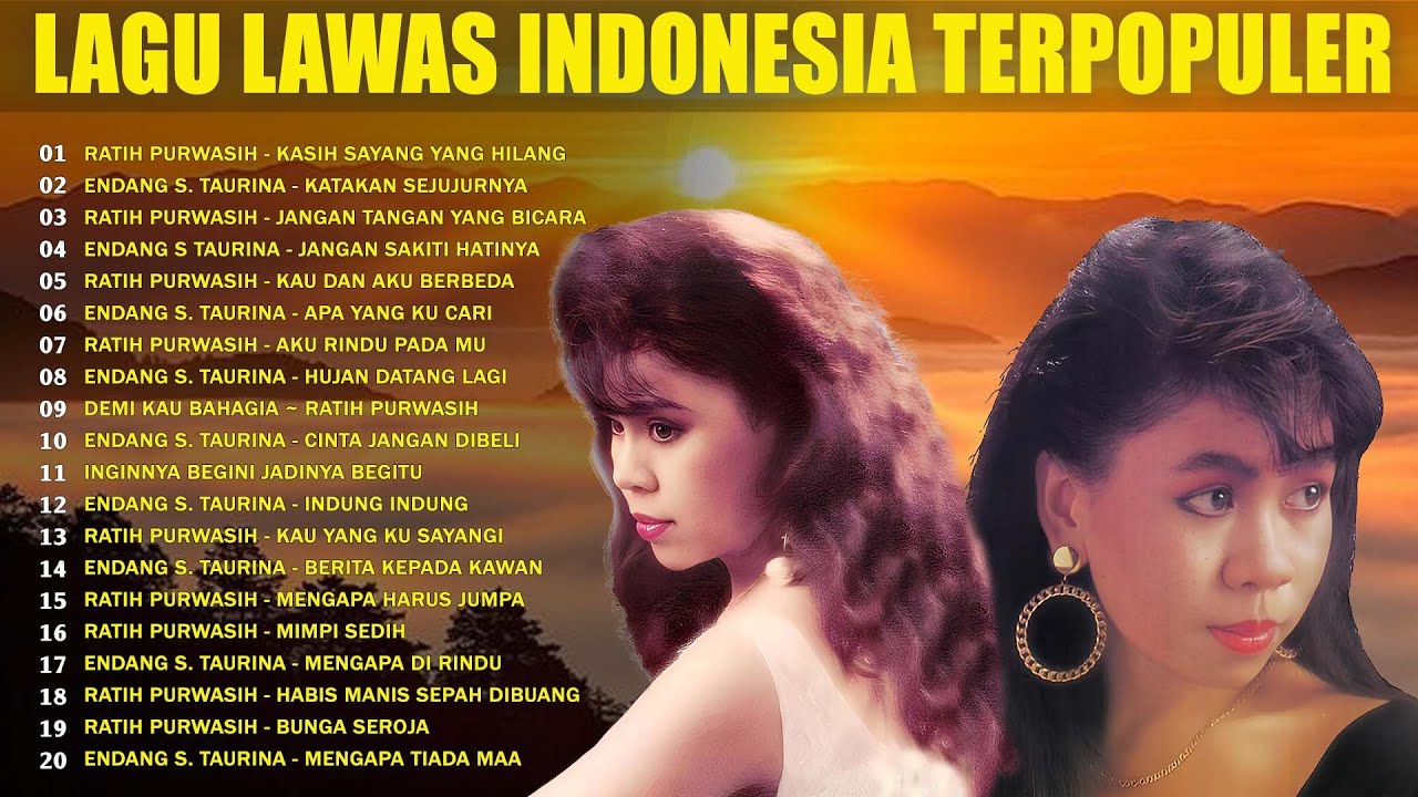 Ratih Purwasih dan Endang S Taurina Full Album 🎸 Lagu Lawas Indonesia Terpopuler 🍁 Lagu Nostalgia