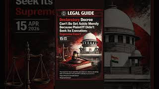 Declaratory Decree & Execution: Supreme Court Clarifies the Law | Legal Guide