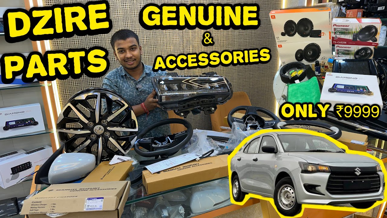 New Dzire 2025 Modification✅Dzire base to top model modification with genuine accessories and parts✅