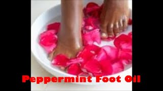 Peppermint Foot Oil