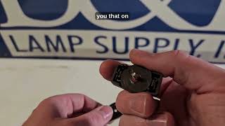 Inline Rotary Switches   Lamp Parts Demonstration