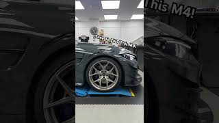 First F82 M4 On Nitron Hydraulic Front Axle Lift? #BMW #BMWM4 #BMWM4F82