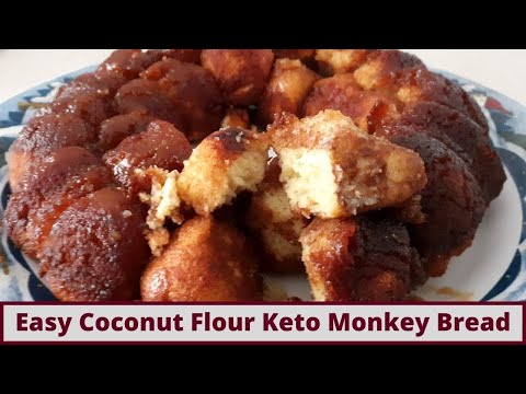 Easy Keto Coconut Flour Monkey Bread (Nut Free And Gluten Free)