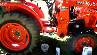 L2501 Hydraulic Filter Change - Minimal Fluid Loss