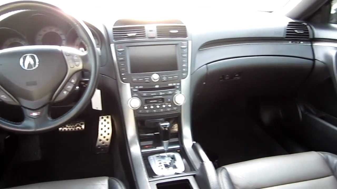 2008 Acura Tl Type S 5 Speed At Black Stock 12376p
