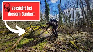 Hidden German bunkers and tank forts explored!