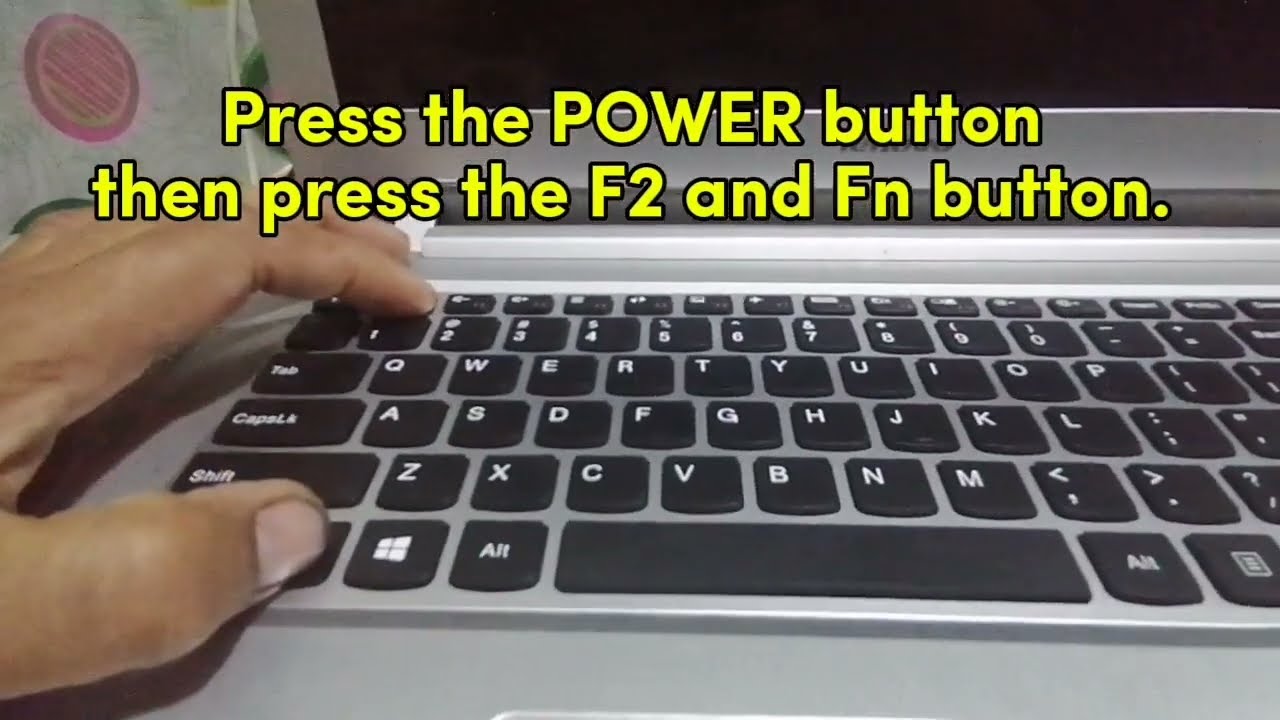 BIOS SETTING LENOVO Z51-70 - YouTube