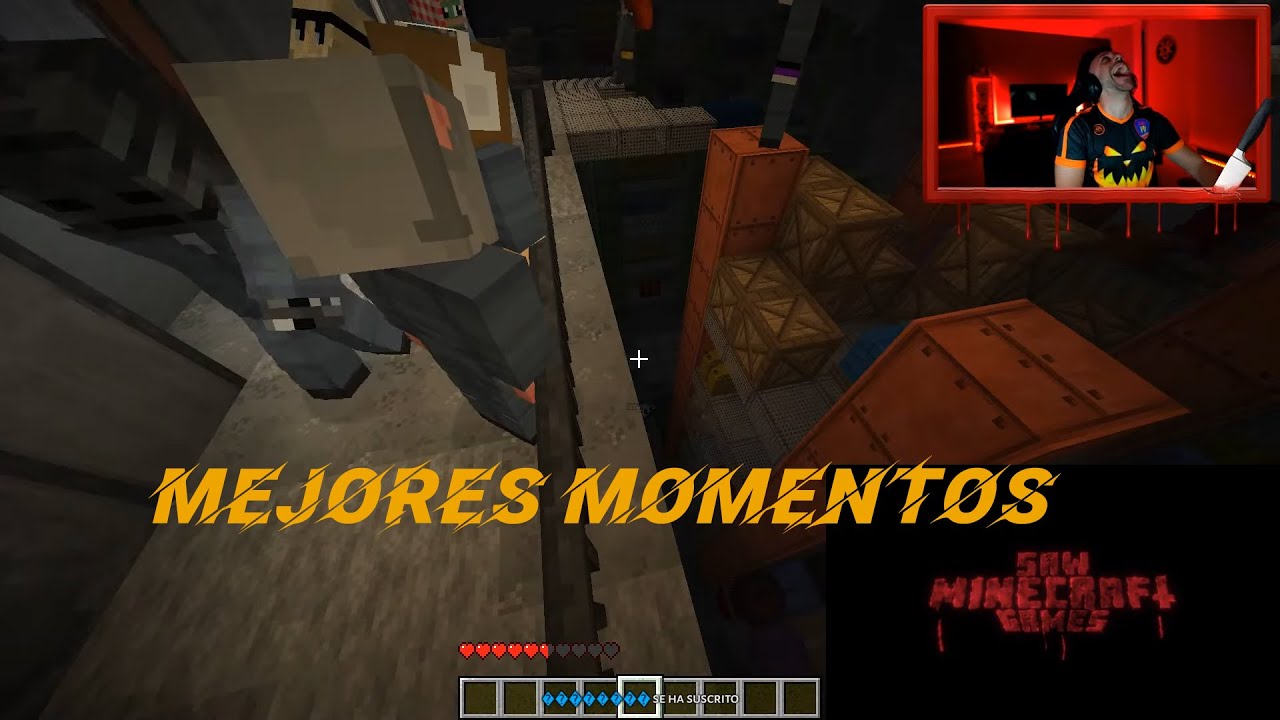 DjMaRiiO Mejores Momentos en SAW MINECRAFT GAMES - Día 1 parte 1