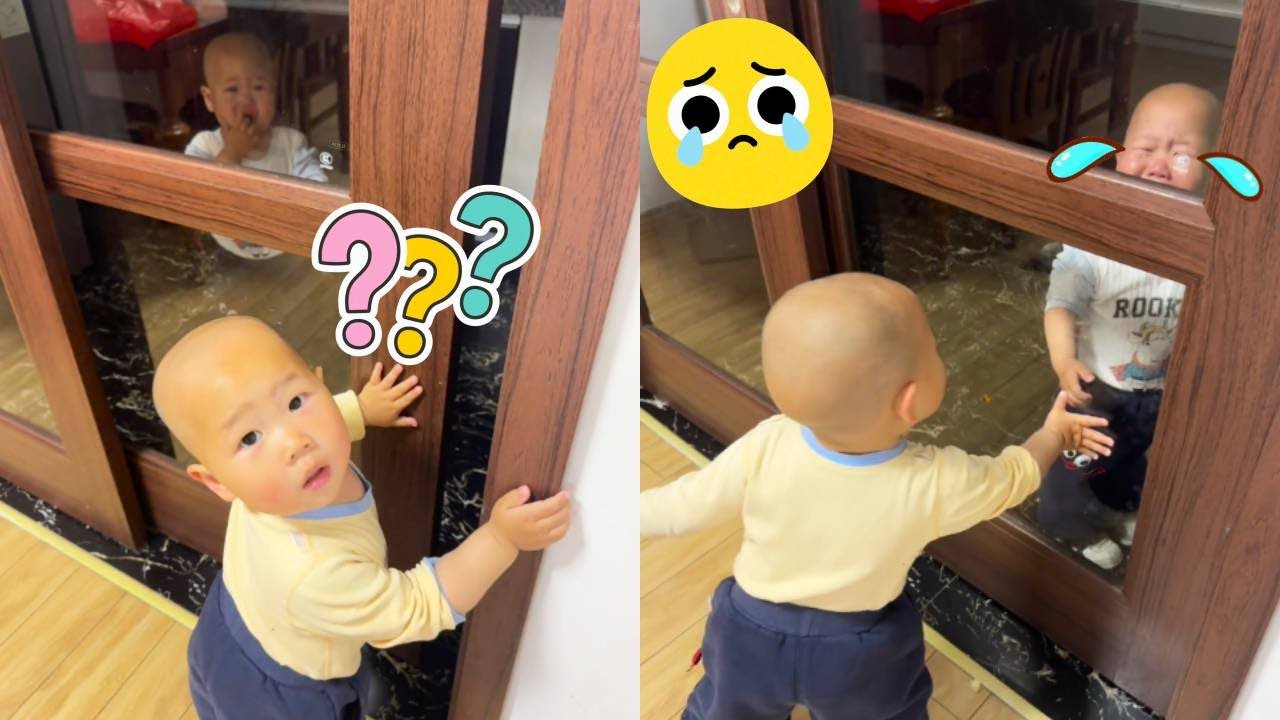 【超萌双胞胎】弟弟扒门缝哀嚎求救，哥哥变身"劫狱小英雄"，刚撬门就被妈妈单手拎回，爸爸笑疯："这届队友带不动！"