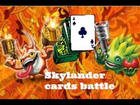 Skylander Cards (my own game) read description - YouTube