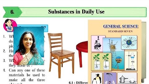 Std 6 Science - L-6 Substances in Daily Use - easy explanation in Marathi