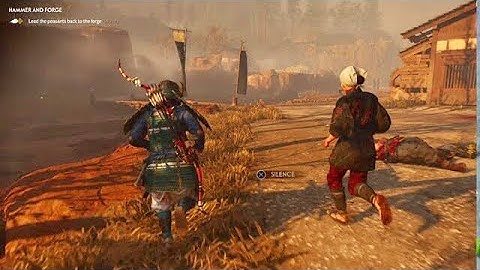 Ghost of Tsushima Hammer And Forge-Lead The Peasants Back To The Forge Walkthrough