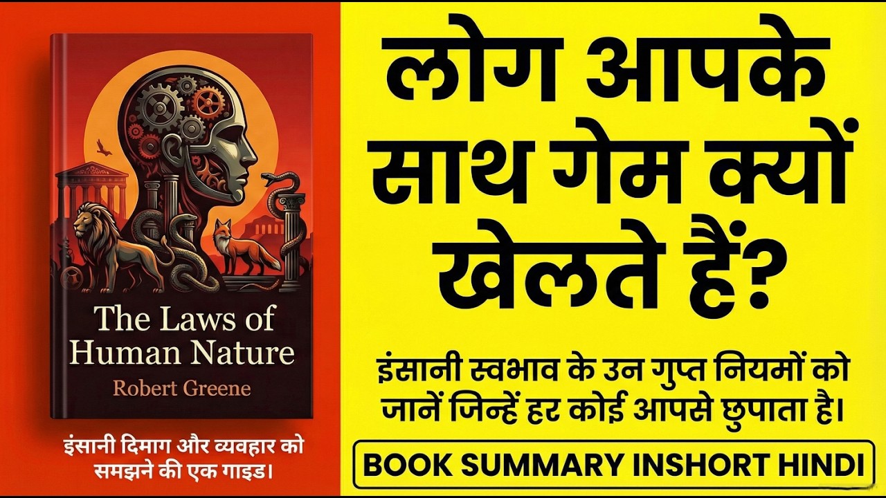 मानव स्वभाव के गहरे रहस्य | The Laws of Human Nature by Robert Greene Summary in Hindi