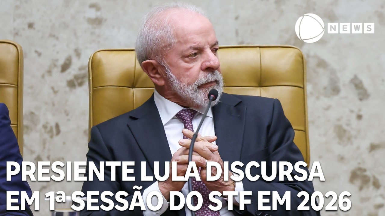 No STF, Lula discursa em primeira sessão do ano