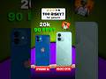 Under 20k iQOO z11x vs iPhone 12 | #gtplayz #smartphone #iphone #iqoo
