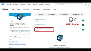 Add Quick Actions and Activate the App | Quick Start: Lightning App Builder | Trailhead | Salesforce